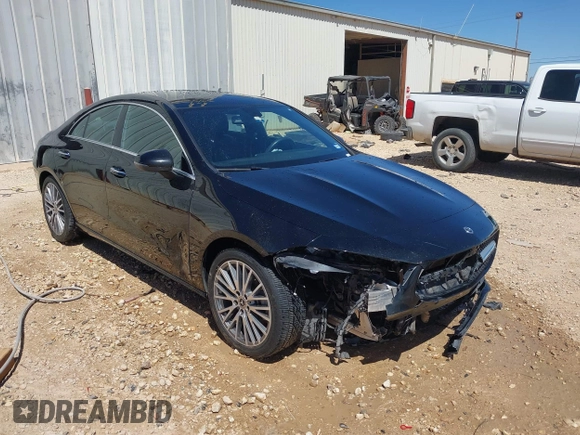 2021 Mercedes-Benz CLA 250 with VIN W1K5J4GB3MN186004, listed as a IAAI auction lot 41826230 with 76,741 mi miles and . Bid and sale history available at DreamBid. Image 1.