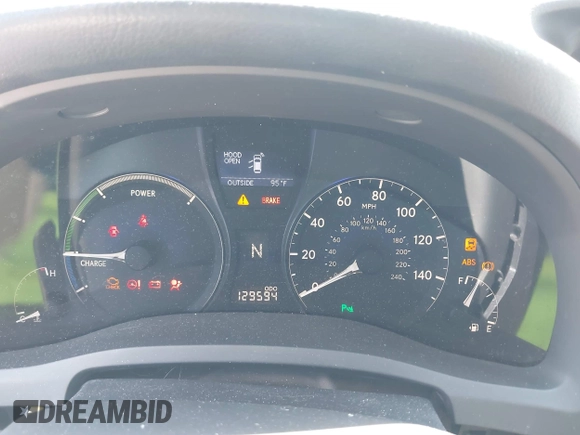 2010 Lexus RX 450h with VIN JTJBC1BA7A2406081, listed as a IAAI auction lot 42586401 with 129,594 mi miles and . Bid and sale history available at DreamBid. Image 7.