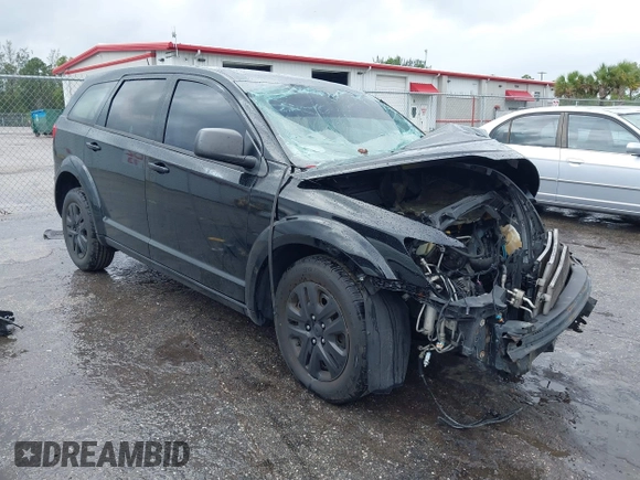 2014 Dodge Journey American Value Pkg with VIN 3C4PDCAB9ET170601, listed as a IAAI auction lot 41197807 with Not Provided miles. Bid and sale history available at carsss.com. Image 1.