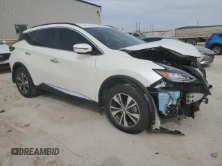 2022 Nissan Murano SV z VIN 5N1AZ2BJ2NC118726, wystawiony jako Copart lot #49034045 z przebiegiem 35 575 mil mil oraz Szkoda całkowita • Salvage title. Historia ofert i sprzedaży dostępna na DreamBid. Obrazek 4.