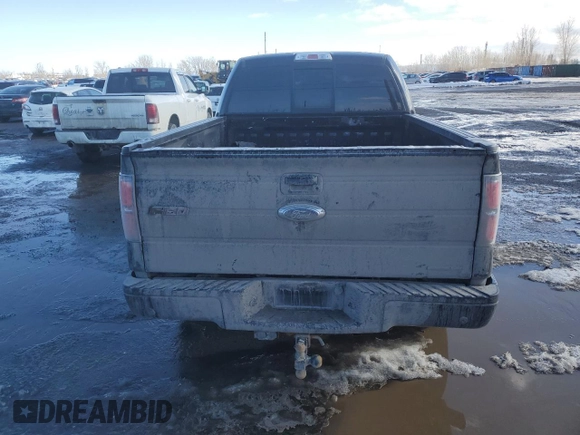 2013 Ford F-150 XL with VIN 1FTFW1CF2DFD07185, listed as a Copart auction lot 46261025 with 282,067 mi miles and Salvage Title. Bid and sale history available at carsss.com. Image 6.