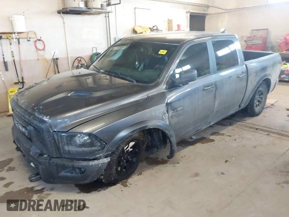 2018 Ram 1500 Rebel with VIN 1C6RR7YT1JS234777, listed as a IAAI auction lot 41409525 with 119,497 mi miles. Bid and sale history available at carsss.com. Image 2.