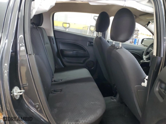 2015 Mitsubishi Mirage DE with VIN ML32A3HJ8FH003102, listed as a Copart auction lot 48358105 with 111925 miles and Salvage Title. Bid and sale history available at carsss.com. Image 10.