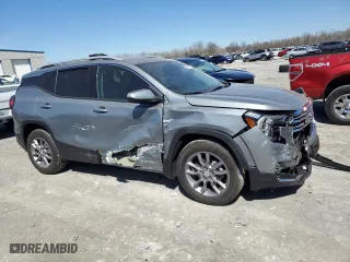 2024 GMC Terrain SLT with VIN 3GKALVEG5RL324564, listed as a Copart auction lot 49292785 with 6,623 mi miles and Salvage Title. Bid and sale history available at carsss.com. Image 4.