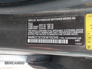2014 MINI Countryman S with VIN WMWZC3C55EWT00349, listed as a IAAI auction lot 41738181 with 133,662 mi miles and . Bid and sale history available at DreamBid. Image 9.