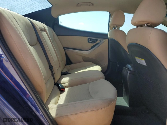2013 Hyundai Elantra Limited PZEV with VIN 5NPDH4AE4DH431980, listed as a Copart auction lot 53617515 with 144,187 mi miles and Clean Title. Bid and sale history available at carsss.com. Image 10.