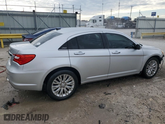 2012 Chrysler 200 Limited with VIN 1C3CCBCG5CN113303, listed as a Copart auction lot 50372515 with 152,397 mi miles and Salvage Title. Bid and sale history available at carsss.com. Image 3.