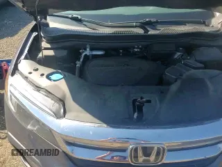 2021 Honda Pilot EX-L with VIN 5FNYF6H56MB037727, listed as a Copart auction lot 80638915 with 64,624 mi miles and Salvage title. Bid and sale history available at DreamBid. Image 14.