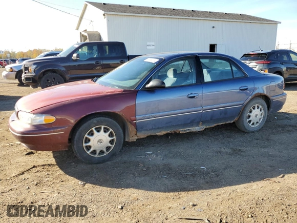 1998 Buick Century Custom with VIN 2G4WS52M2W1523000, listed as a Copart auction lot 76553204 with 0 mi miles and Clean Title. Bid and sale history available at carsss.com. Image 1.