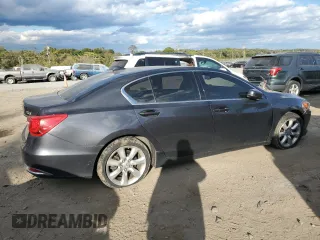2014 Acura RLX with VIN JH4KC1F37EC004123, listed as a Copart auction lot 76392104 with 195,906 mi miles and Salvage Title. Bid and sale history available at carsss.com. Image 3.