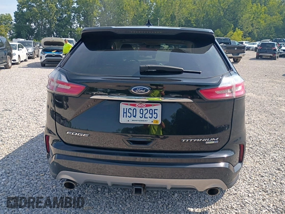 2019 Ford Edge Titanium with VIN 2FMPK4K91KBC09840, listed as a IAAI auction lot 42870883 with 118,778 mi miles and . Bid and sale history available at DreamBid. Image 28.