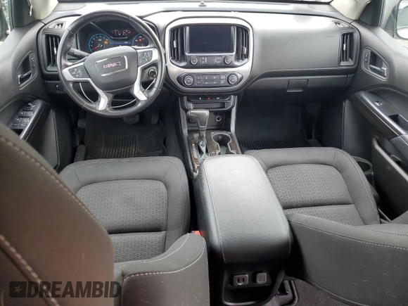 2019 GMC Canyon 2WD SLE with VIN 1GTG5CEA7K1251758, listed as a Copart auction lot 58673514 with 45,956 mi miles and Salvage Title. Bid and sale history available at carsss.com. Image 8.