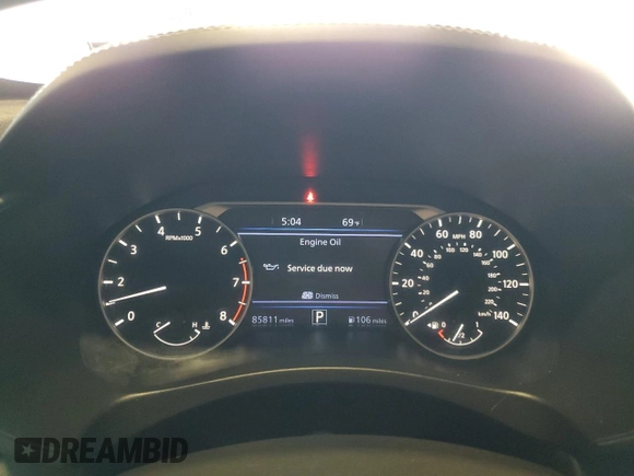 2019 Nissan Altima 2.5 SL with VIN 1N4BL4EV4KC177685, listed as a Copart auction lot 52970905 with 85,811 mi miles and Salvage Title. Bid and sale history available at carsss.com. Image 9.
