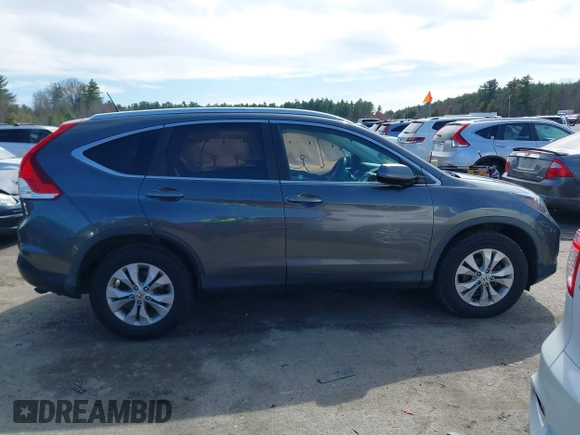 2013 Honda CR-V EX-L with VIN 2HKRM4H73DH656366, listed as a IAAI auction lot 41998244 with 124,864 mi miles. Bid and sale history available at carsss.com. Image 13.