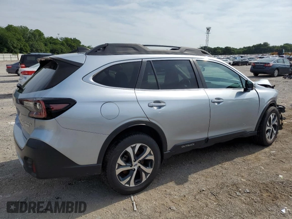 2020 Subaru Outback Limited with VIN 4S4BTANC0L3188865, listed as a Copart auction lot 57094845 with 60,986 mi miles and Salvage title. Bid and sale history available at DreamBid. Image 3.