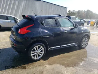 2011 Nissan Juke SL with VIN JN8AF5MV5BT019851, listed as a Copart auction lot 49163985 with 112,863 mi miles and Salvage Title. Bid and sale history available at carsss.com. Image 3.