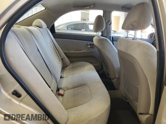 2009 Kia Spectra EX with VIN KNAFE222395665848, listed as a Copart auction lot 51017925 with 30,186 mi miles and Salvage Title. Bid and sale history available at DreamBid. Image 11.