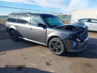 2015 Ford Flex SEL with VIN 2FMHK6C81FBA19578, listed as a IAAI auction lot 40769824 with 114,329 mi miles. Bid and sale history available at carsss.com. Image 1.
