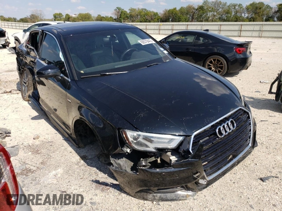 2017 Audi A3 Sedan Premium Plus with VIN WAUJ8GFF0H1017062, listed as a Copart auction lot 68579443 with 52,002 mi miles. Bid and sale history available at carsss.com. Image 4.