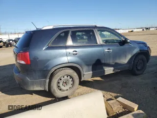 2013 Kia Sorento LX with VIN 5XYKT3A65DG365651, listed as a Copart auction lot 52599455 with 240,925 mi miles and Salvage Title. Bid and sale history available at carsss.com. Image 3.