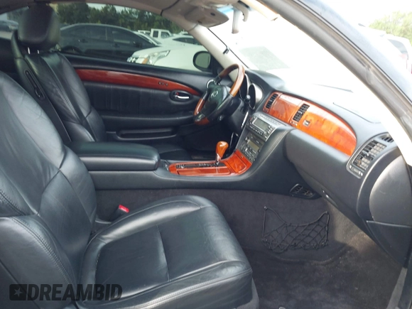 2002 Lexus SC 430 z VIN JTHFN48YX20034610, wystawiony jako IAAI lot #42361041 z przebiegiem 237 683 mil mil oraz . Historia ofert i sprzedaży dostępna na DreamBid. Obrazek 5.