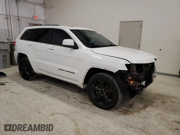 2015 Jeep Grand Cherokee Laredo with VIN 1C4RJFAG5FC150180, listed as a Copart auction lot 87975815 with 130,952 mi miles and Salvage Title. Bid and sale history available at carsss.com. Image 4.