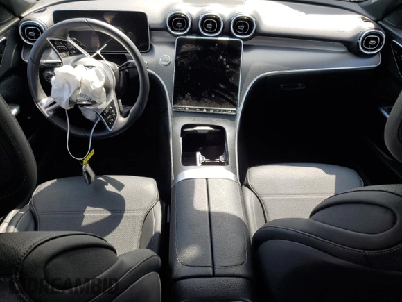 2024 Mercedes-Benz C 300 with VIN W1KAF4HB7RR229936, listed as a Copart auction lot 54760805 with Not Provided miles and Clean Title. Bid and sale history available at DreamBid. Image 8.