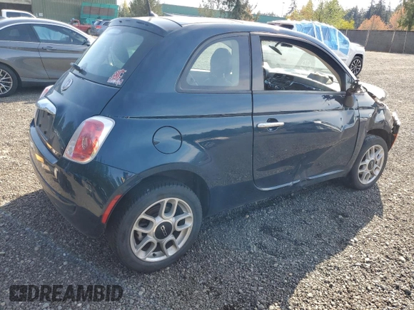 2014 FIAT 500 Pop z VIN 3C3CFFAR1ET165176, wystawiony jako Copart lot #53337245 z przebiegiem Nie podano mil oraz Szkoda całkowita • Salvage title. Historia ofert i sprzedaży dostępna na DreamBid. Obrazek 3.