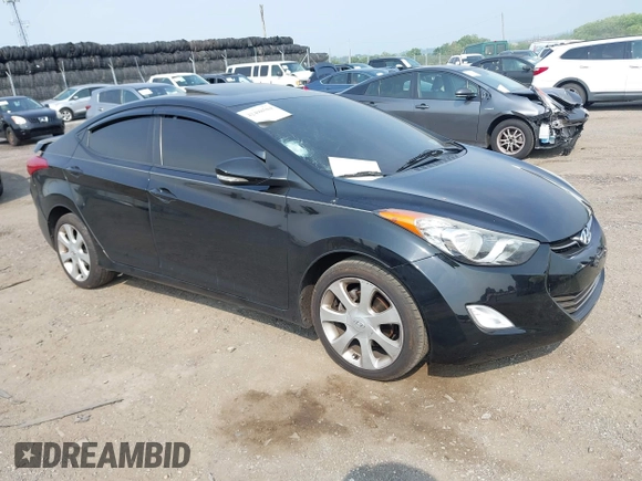 2012 Hyundai Elantra Limited with VIN KMHDH4AE8CU310045, listed as a IAAI auction lot 42498504 with 50,422 mi miles and . Bid and sale history available at DreamBid. Image 1.