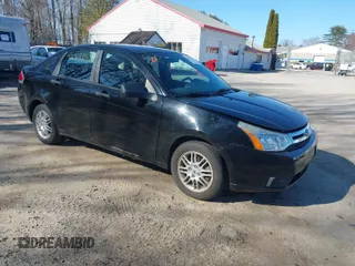 2010 Ford Focus SE with VIN 1FAHP3FN0AW213568, listed as a IAAI auction lot 42057396 with 69,627 mi miles. Bid and sale history available at carsss.com. Image 1.