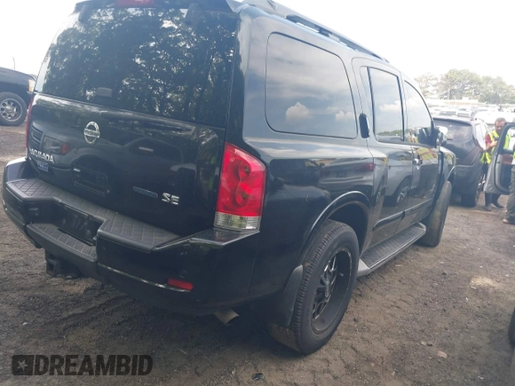 2010 Nissan Armada SE z VIN 5N1BA0NC7AN615055, wystawiony jako IAAI lot #42108459 z przebiegiem 301 246 mil mil oraz . Historia ofert i sprzedaży dostępna na DreamBid. Obrazek 4.
