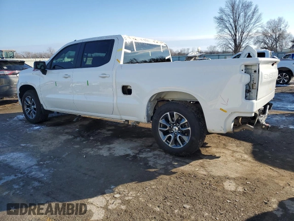 2023 Chevrolet Silverado 1500 RST with VIN 1GCUDEEL0PZ234053, listed as a Copart auction lot 88696905 with 16,548 mi miles and Salvage Title. Bid and sale history available at DreamBid. Image 2.