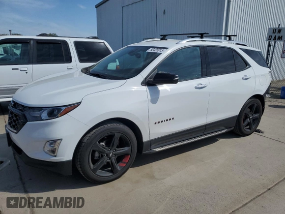 2021 Chevrolet Equinox Premier z VIN 2GNAXNEV3M6114872, wystawiony jako Copart lot #50428915 z przebiegiem 91 075 mil mil oraz Szkoda całkowita • Salvage title. Historia ofert i sprzedaży dostępna na DreamBid. Obrazek 1.