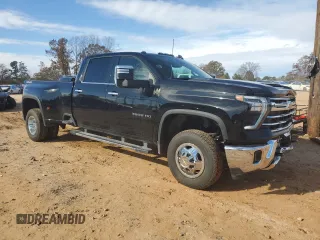 2024 Chevrolet Silverado 3500HD LTZ with VIN 1GC4YUEY0RF270095, listed as a Copart auction lot 82200454 with 12,758 mi miles and Salvage Title. Bid and sale history available at DreamBid. Image 4.