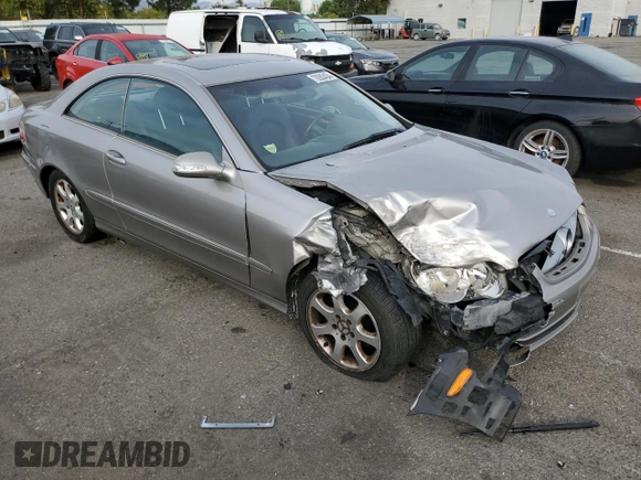 2004 Mercedes-Benz CLK 320 with VIN WDBTJ65J94F076025, listed as a Copart auction lot 79283434 with 107,903 mi miles and Salvage Title. Bid and sale history available at DreamBid. Image 4.