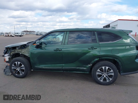 2023 Toyota Highlander L with VIN 5TDKDRBH7PS500510, listed as a IAAI auction lot 41859076 with 26,792 mi miles and . Bid and sale history available at DreamBid. Image 15.