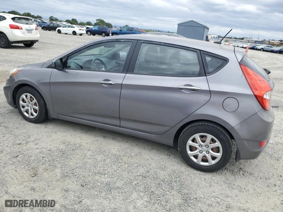 2013 Hyundai Accent GL with VIN KMHCT5AE0DU117549, listed as a Copart auction lot 54453905 with 276,266 mi miles and Clean Title. Bid and sale history available at carsss.com. Image 2.