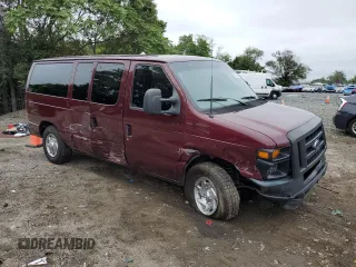 2008 Ford Econoline Passenger XL with VIN 1FMNE11W28DB28420, listed as a Copart auction lot 69724594 with 481,294 mi miles and Salvage Title. Bid and sale history available at DreamBid. Image 4.