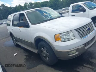 2004 Ford Expedition Eddie Bauer z VIN 1FMFU17L44LA19218, wystawiony jako IAAI lot #42535133 z przebiegiem 205 603 mil mil oraz . Historia ofert i sprzedaży dostępna na DreamBid. Obrazek 1.