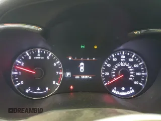 2014 Kia Forte EX with VIN KNAFZ4A86E5078656, listed as a Copart auction lot 52536195 with 58,497 mi miles and Salvage Title. Bid and sale history available at carsss.com. Image 9.