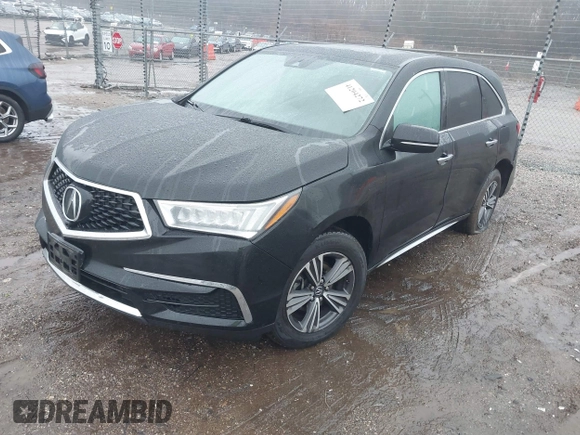 2017 Acura MDX with VIN 5J8YD4H30HL004722, listed as a IAAI auction lot 41204272 with 195,015 mi miles. Bid and sale history available at carsss.com. Image 2.