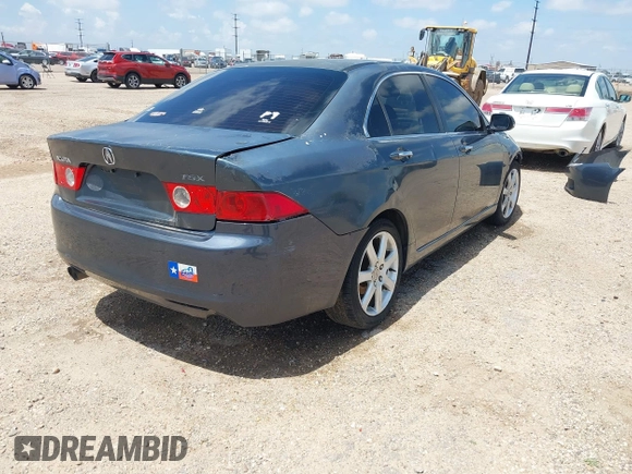 2004 Acura TSX w/Navigation with VIN JH4CL96904C001604, listed as a IAAI auction lot 42142770 with 234,623 mi miles. Bid and sale history available at carsss.com. Image 4.