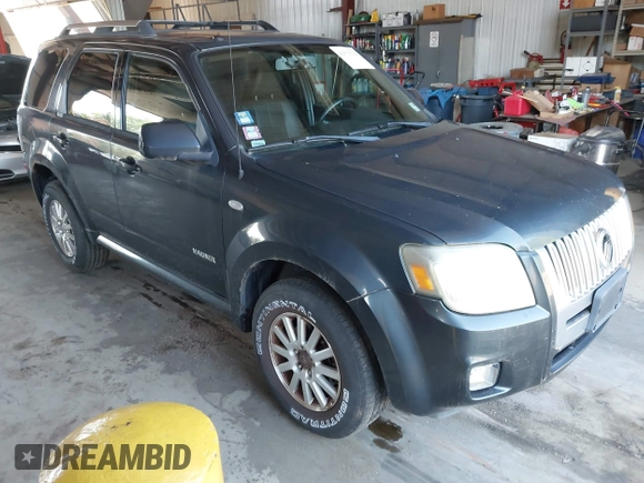 2008 Mercury Mariner Premier with VIN 4M2CU97198KJ30843, listed as a IAAI auction lot 42579794 with 109,983 mi miles and . Bid and sale history available at DreamBid. Image 1.