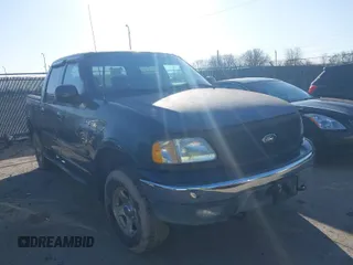 2002 Ford F-150 XLT with VIN 1FTRW08L12KB71710, listed as a IAAI auction lot 41826511 with 1 mi miles. Bid and sale history available at carsss.com. Image 1.