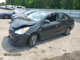 2019 Mitsubishi Mirage ES с VIN ML32F3FJ4KHF08135, выставлен на аукционе Copart как лот 59412865 с пробегом 89 324 миль миль и Списание • Salvage title. История ставок и продаж доступна на DreamBid. Изображение 1.