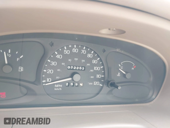 1999 Ford Escort SE with VIN 1FAFP13P2XW264113, listed as a IAAI auction lot 42648045 with 72,253 mi miles and . Bid and sale history available at DreamBid. Image 7.