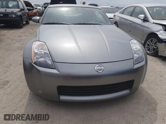 2005 Nissan 350Z Touring with VIN JN1AZ34E05M652220, listed as a Copart auction lot 76190324 with Not Provided miles and Salvage Title. Bid and sale history available at DreamBid. Image 5.
