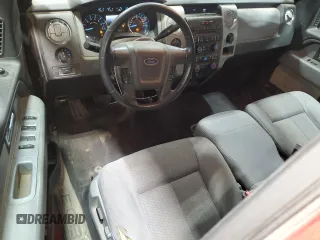 2012 Ford F-150 XL with VIN 1FTFW1ETXCFA43859, listed as a Copart auction lot 53004865 with 244,489 mi miles and Clean Title. Bid and sale history available at carsss.com. Image 8.
