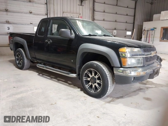 2007 Chevrolet Colorado LT w/1LT with VIN 1GCDT19E778208837, listed as a IAAI auction lot 41988761 with 78,310 mi miles. Bid and sale history available at carsss.com. Image 1.