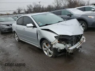 2006 Mazda 3 s with VIN JM1BK324161539542, listed as a Copart auction lot 42357535 with 225,428 mi miles and Salvage Title. Bid and sale history available at DreamBid. Image 4.